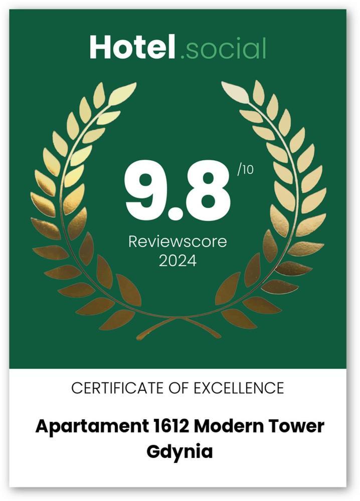 Apartament 1612 Modern Tower Gdynia Zewnętrze zdjęcie